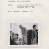 Burning of draft board records by Philip and Daniel Berrigan and others, May 17, 1968: an interview with Mary E. Murphy given on November 2, 1972