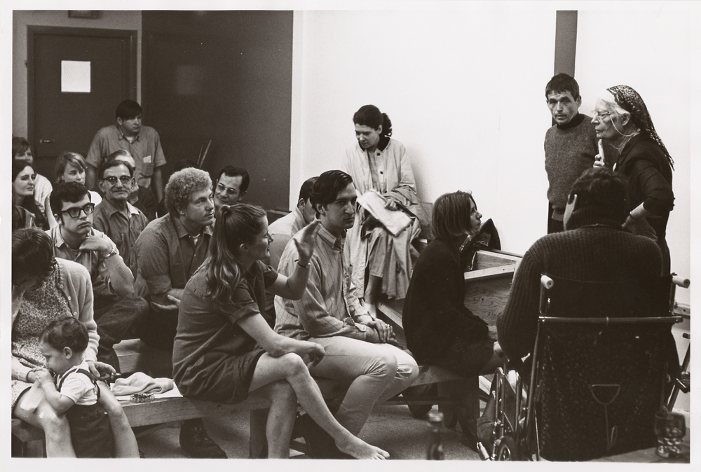 Daniel Berrigan with Dorothy Day